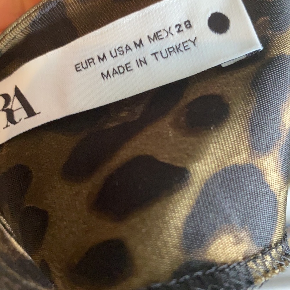 Zara animal print slip dress - Picture 10 of 10